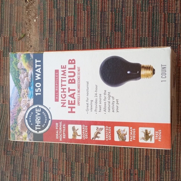 New! THRIVE 150 Watt Nighttime Heat Bulbs. 2 Count - Picture 5 of 7